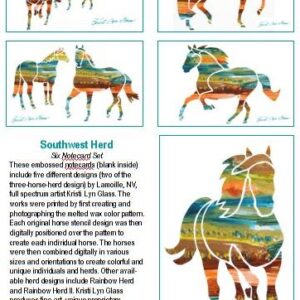 Southwest Herd 6 Note Card Set