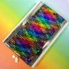 Rainbow Sequins Large 28-dose Pillbox