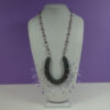 Purple Horseshoe Necklace